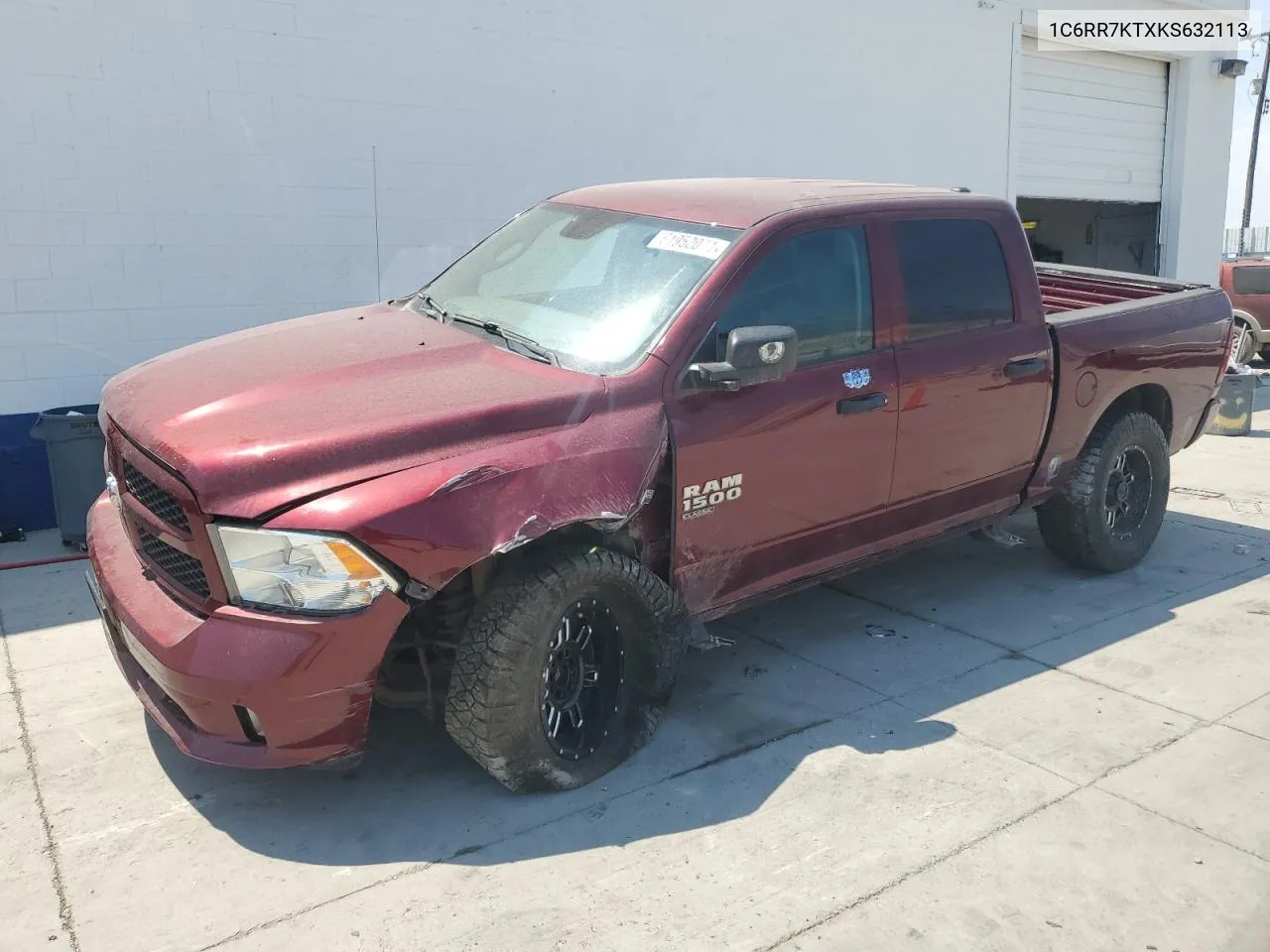 1C6RR7KTXKS632113 2019 Ram 1500 Classic Tradesman