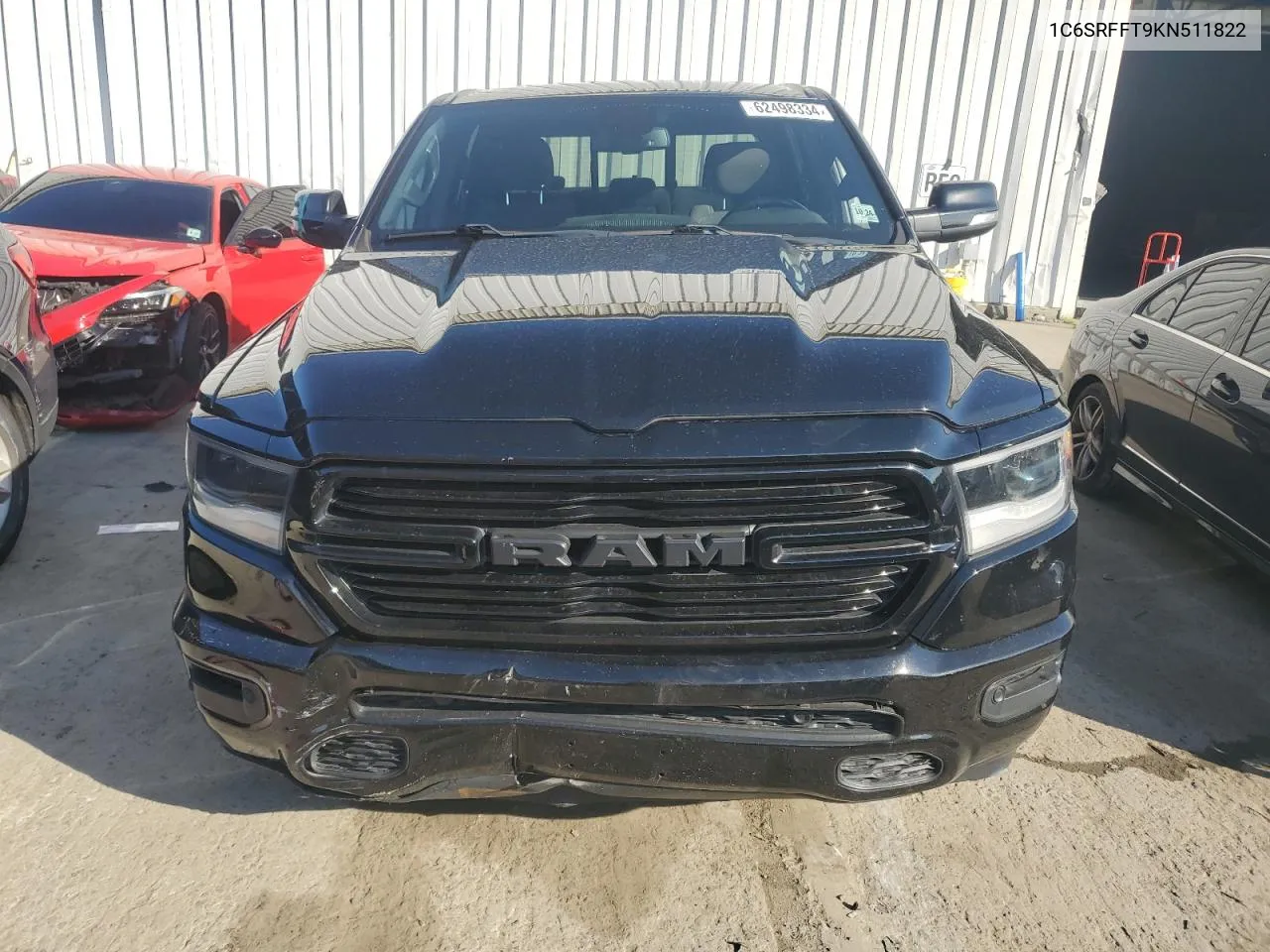 2019 Ram 1500 Big Horn/Lone Star VIN: 1C6SRFFT9KN511822 Lot: 62498334