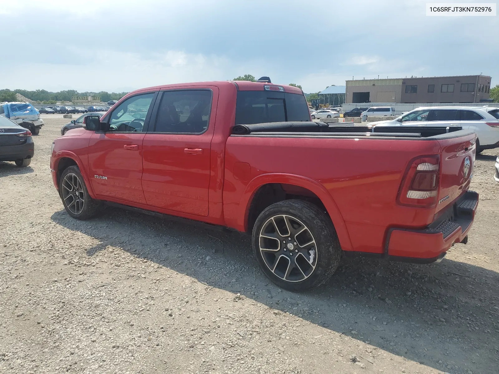 2019 Ram 1500 Laramie VIN: 1C6SRFJT3KN752976 Lot: 62676864