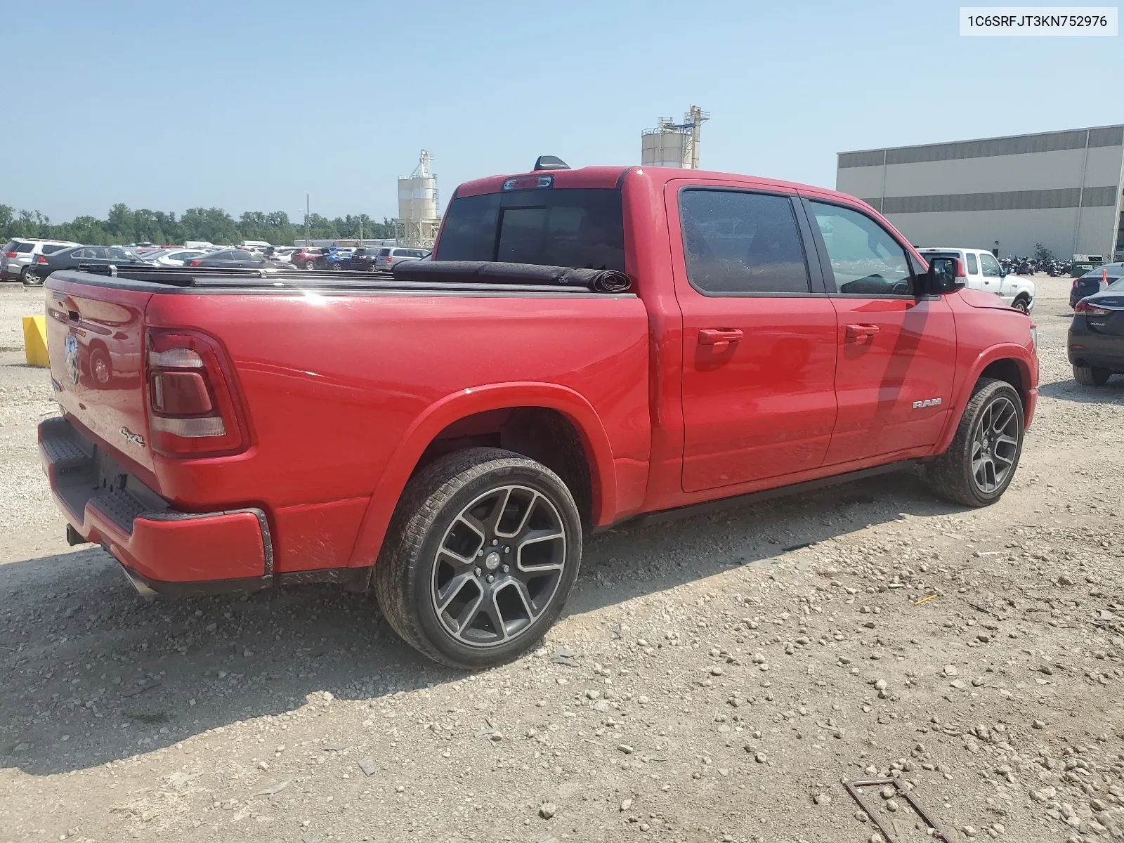 2019 Ram 1500 Laramie VIN: 1C6SRFJT3KN752976 Lot: 62676864