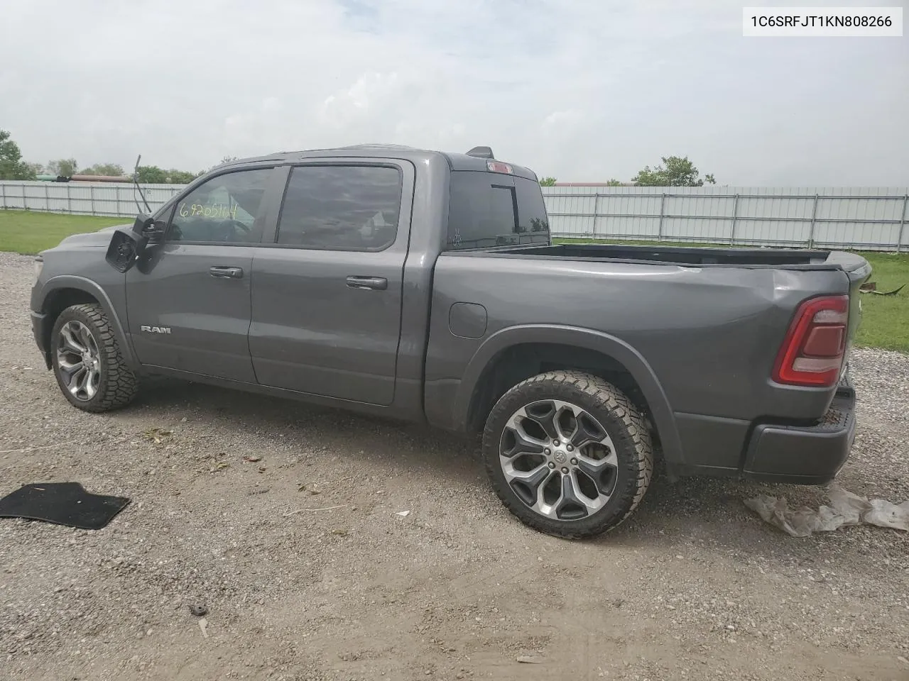 2019 Ram 1500 Laramie VIN: 1C6SRFJT1KN808266 Lot: 62905164