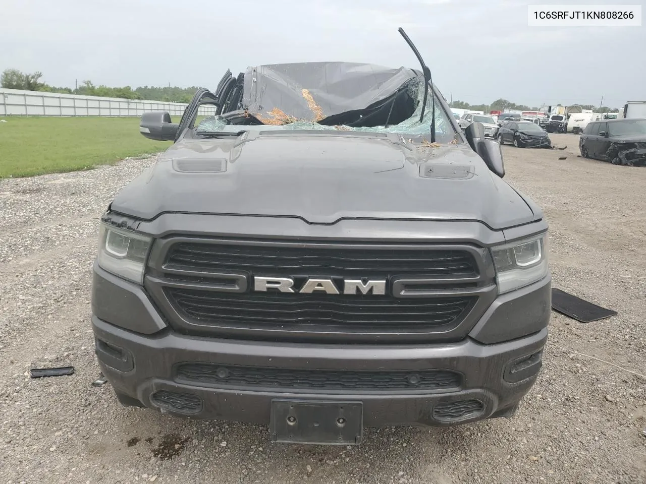 2019 Ram 1500 Laramie VIN: 1C6SRFJT1KN808266 Lot: 62905164