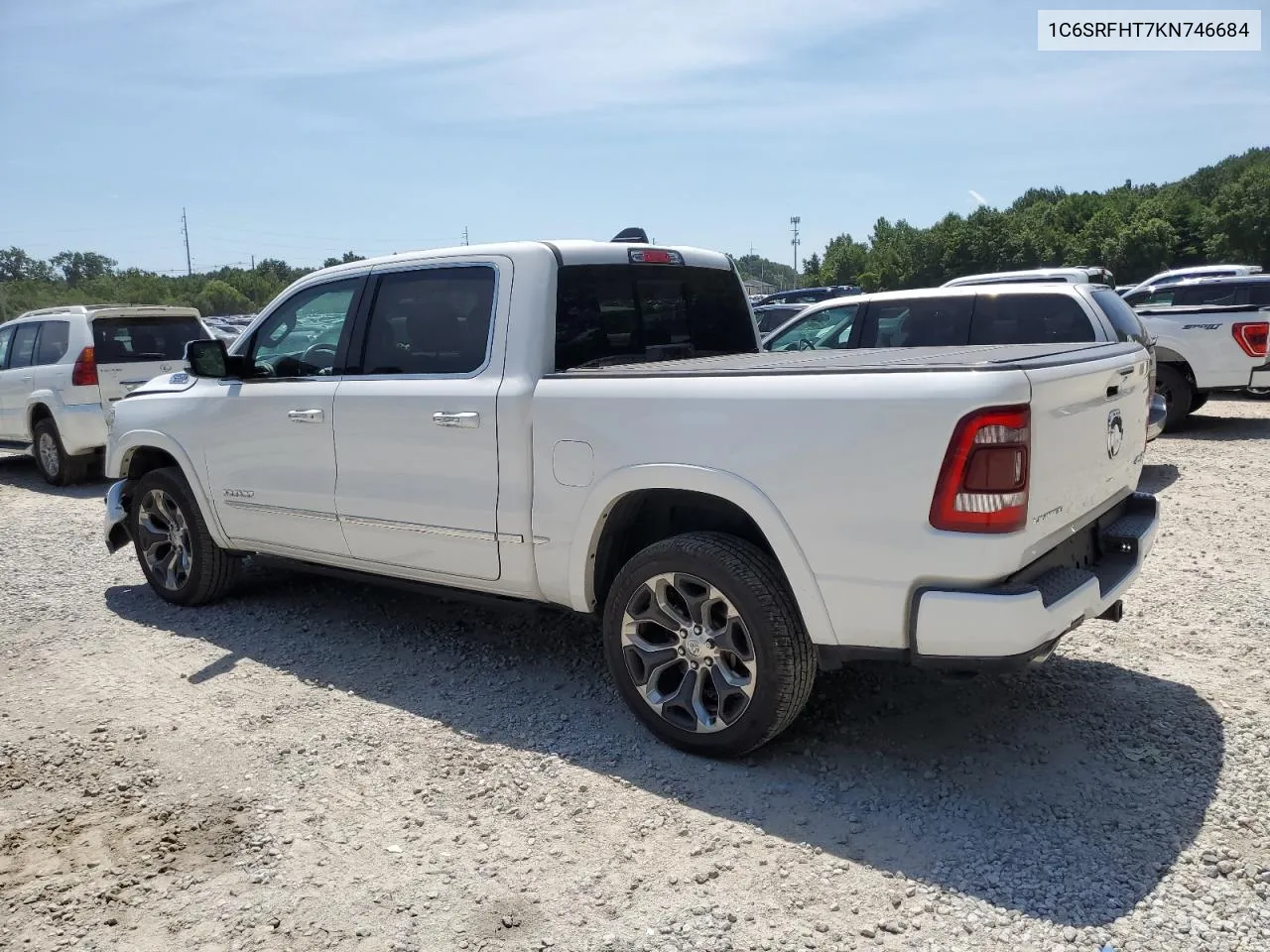 2019 Ram 1500 Limited VIN: 1C6SRFHT7KN746684 Lot: 63005374