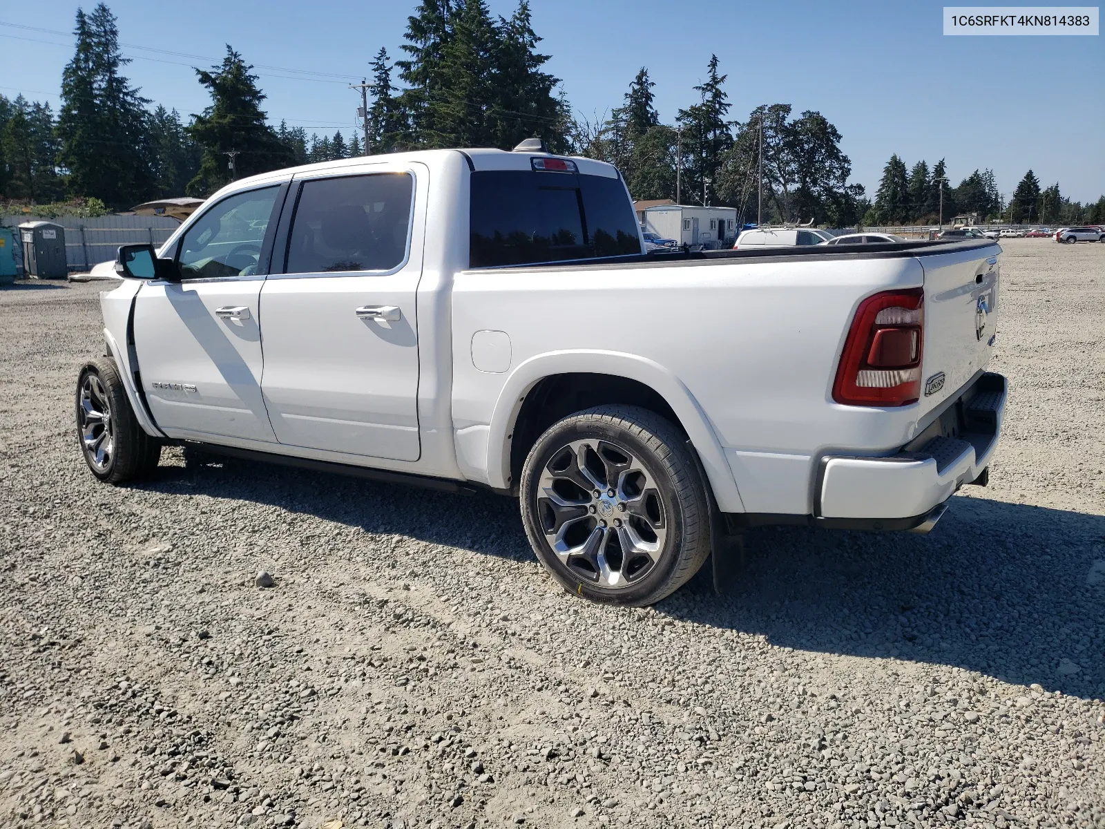 2019 Ram 1500 Longhorn VIN: 1C6SRFKT4KN814383 Lot: 63051344