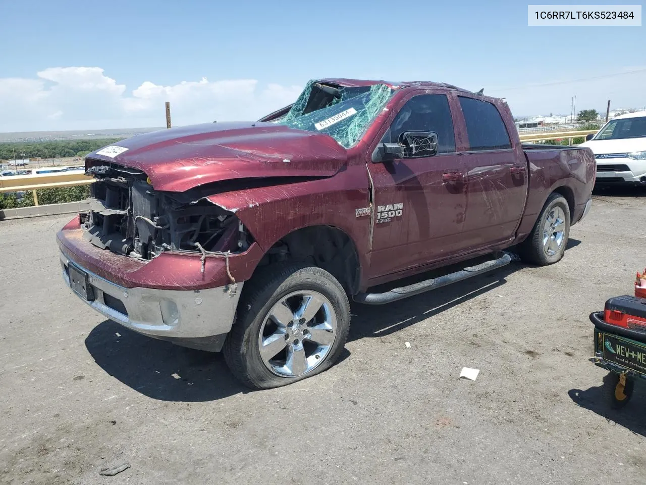 2019 Ram 1500 Classic Slt VIN: 1C6RR7LT6KS523484 Lot: 63135044