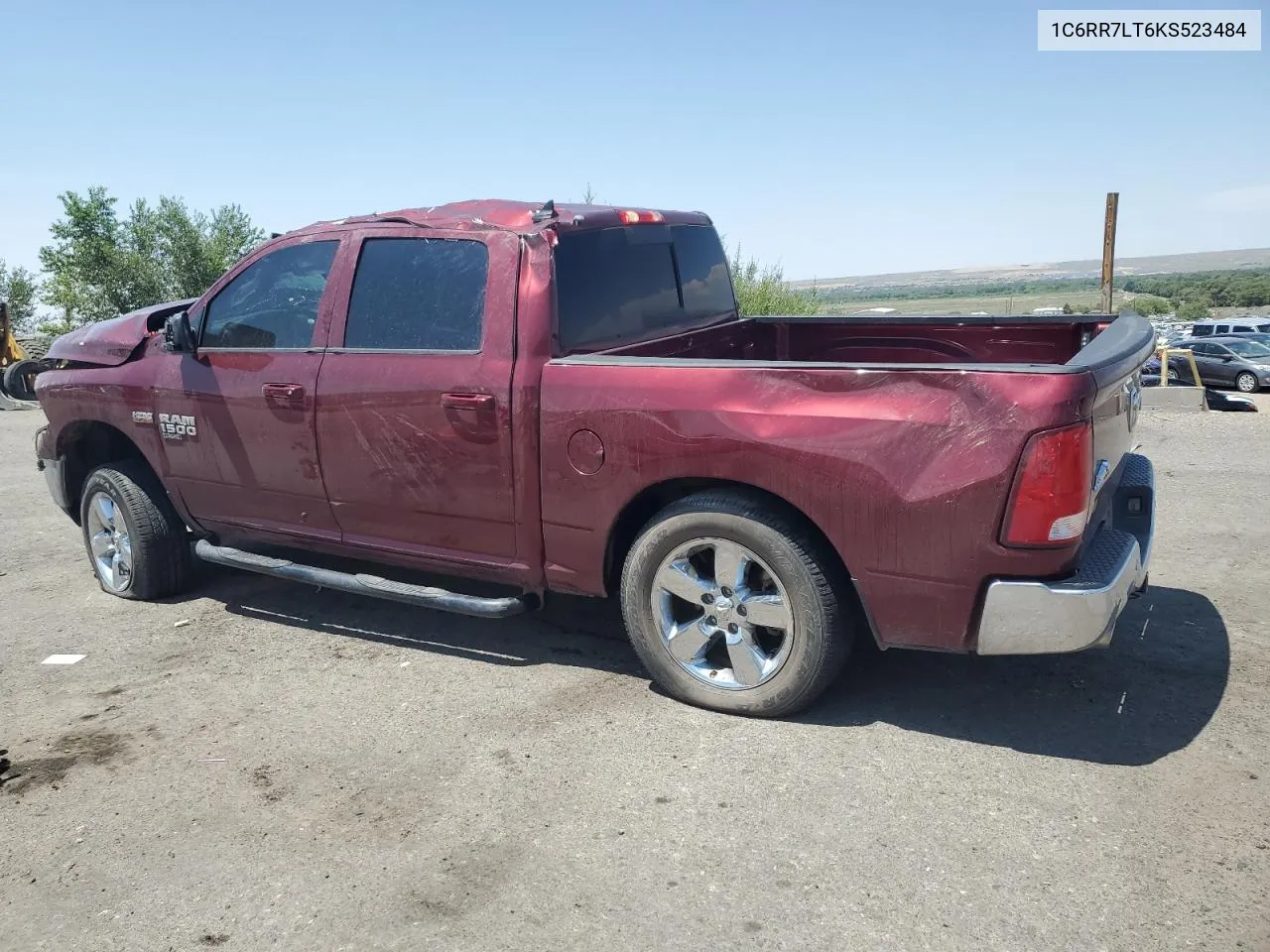 2019 Ram 1500 Classic Slt VIN: 1C6RR7LT6KS523484 Lot: 63135044