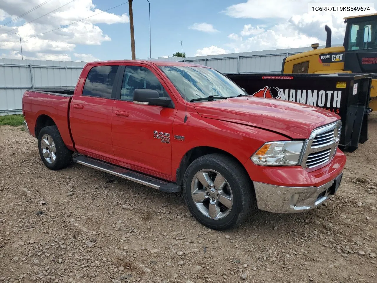 1C6RR7LT9KS549674 2019 Ram 1500 Classic Slt