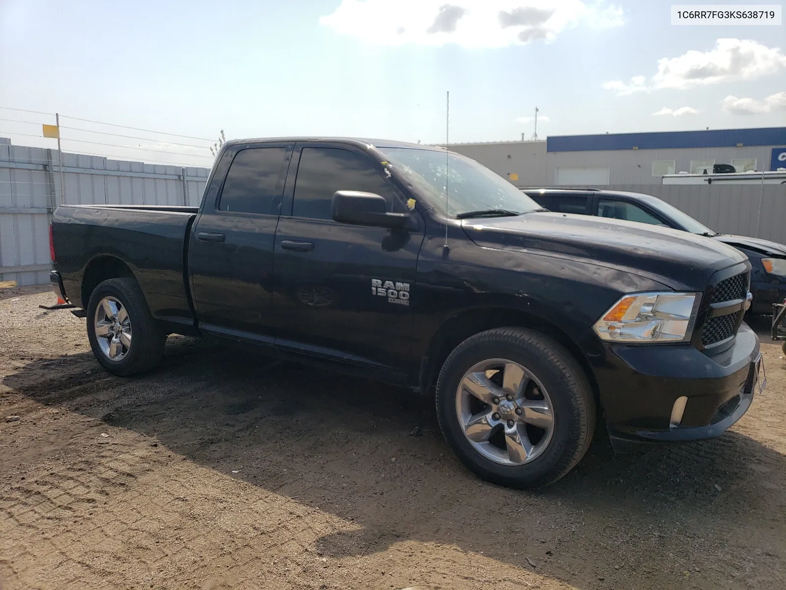 2019 Ram 1500 Classic Tradesman VIN: 1C6RR7FG3KS638719 Lot: 63589534