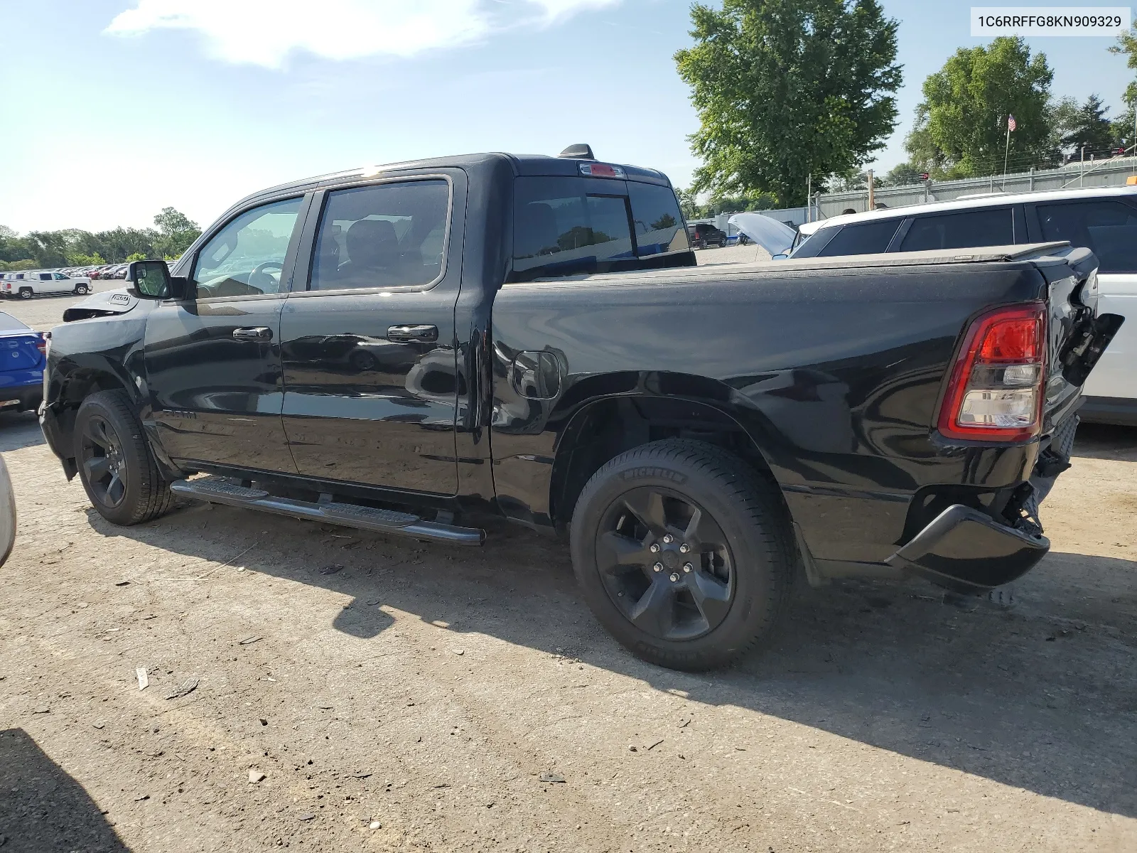 2019 Ram 1500 Big Horn/Lone Star VIN: 1C6RRFFG8KN909329 Lot: 63612544