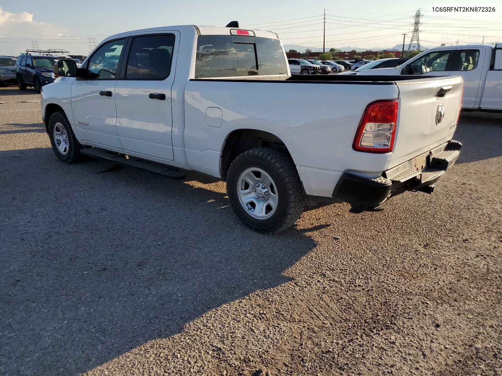 2019 Ram 1500 Tradesman VIN: 1C6SRFNT2KN872326 Lot: 63645674