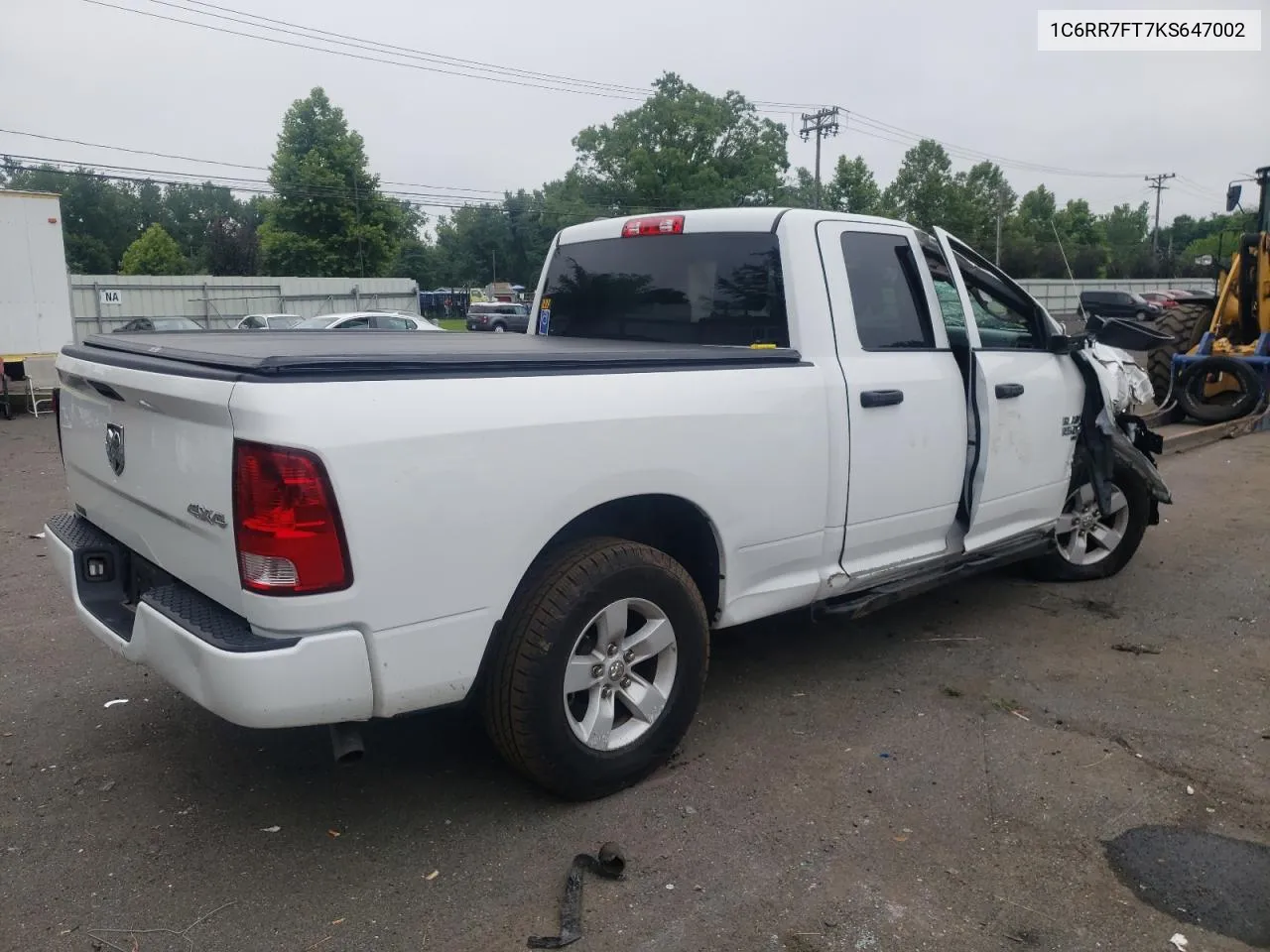 2019 Ram 1500 Classic Tradesman VIN: 1C6RR7FT7KS647002 Lot: 63703534