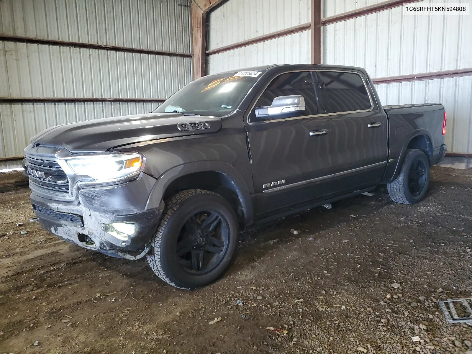 2019 Ram 1500 Limited VIN: 1C6SRFHT5KN594808 Lot: 64025054