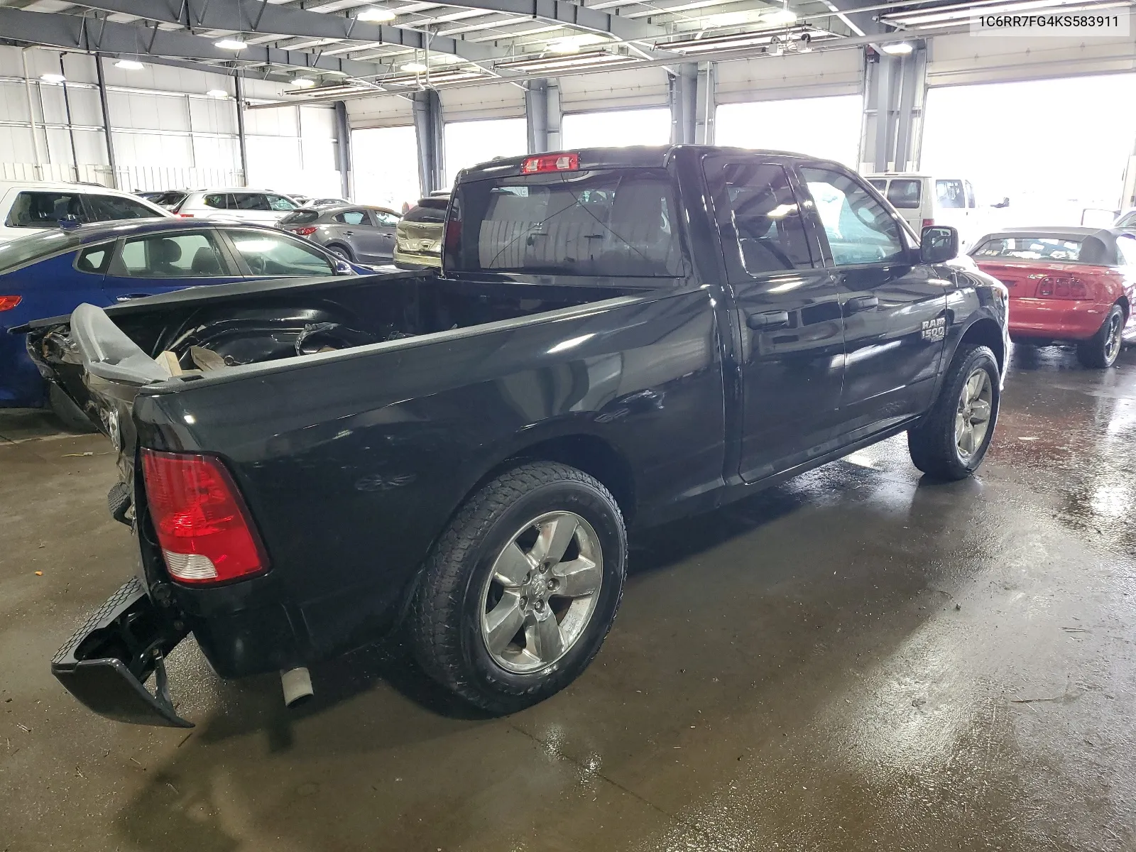 2019 Ram 1500 Classic Tradesman VIN: 1C6RR7FG4KS583911 Lot: 64430154