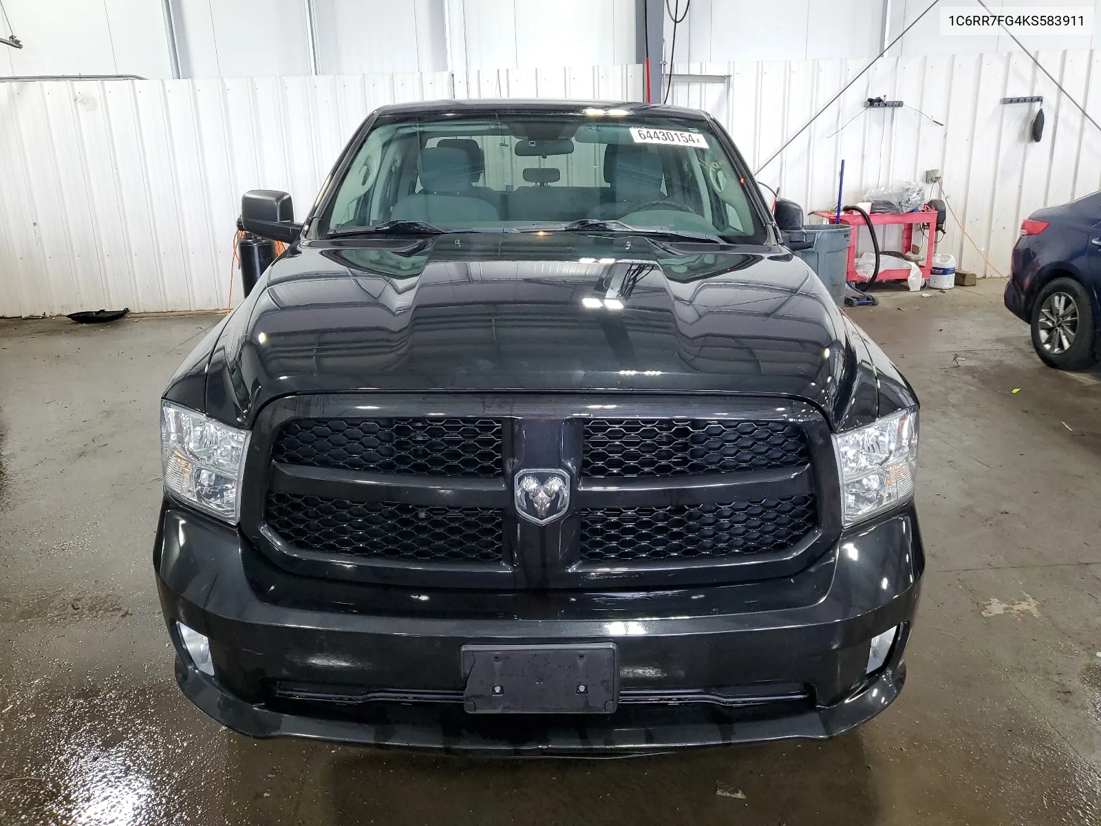 2019 Ram 1500 Classic Tradesman VIN: 1C6RR7FG4KS583911 Lot: 64430154