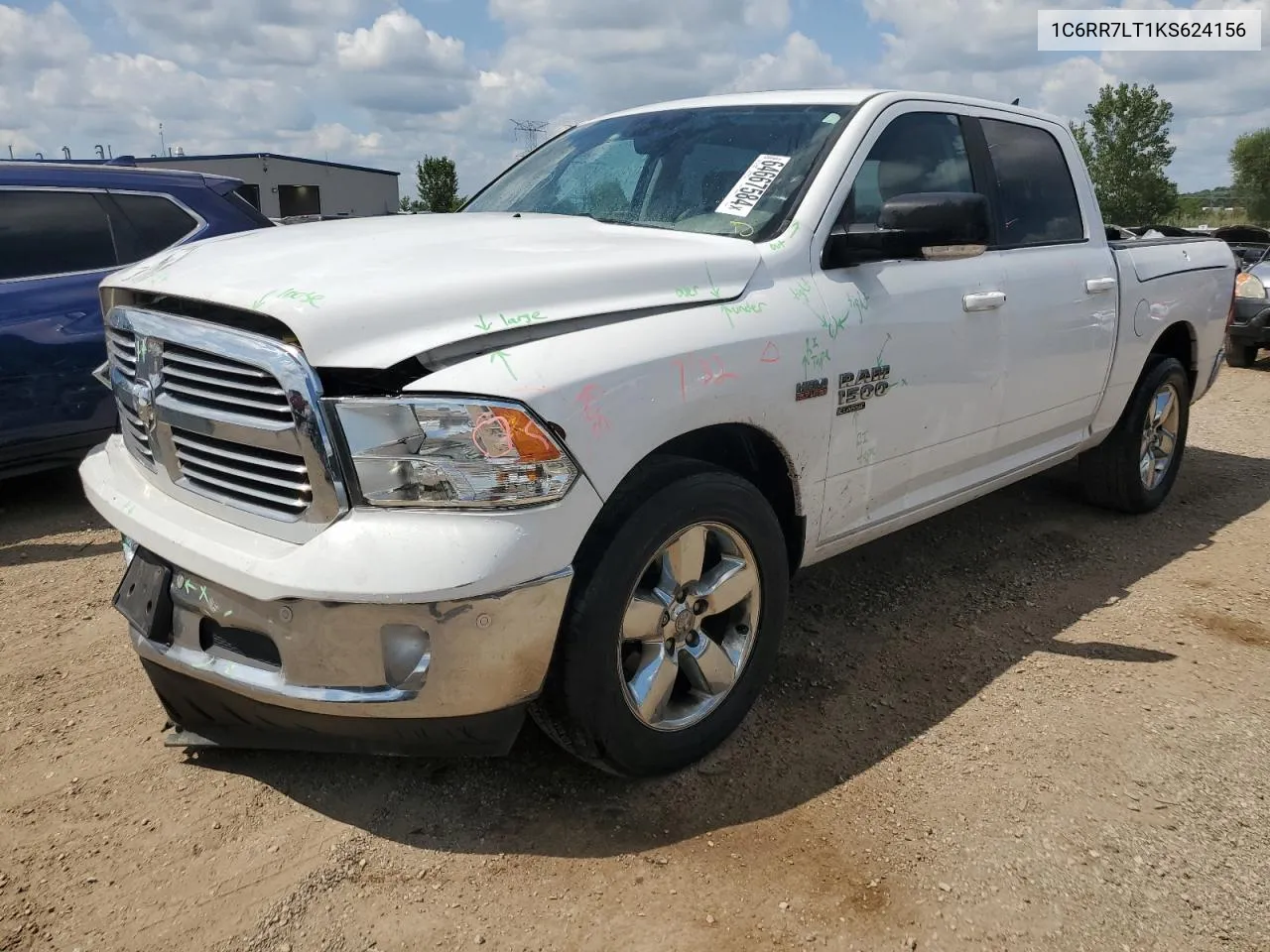 2019 Ram 1500 Classic Slt VIN: 1C6RR7LT1KS624156 Lot: 64667584