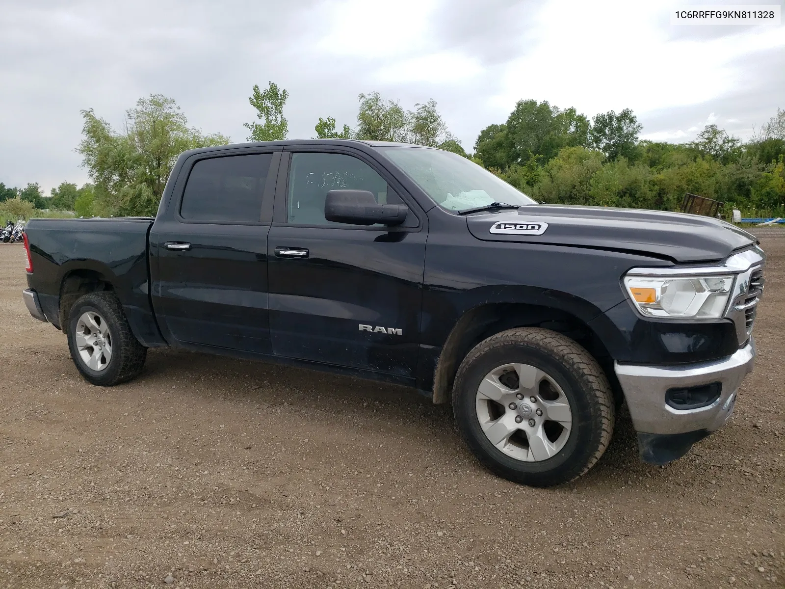 2019 Ram 1500 Big Horn/Lone Star VIN: 1C6RRFFG9KN811328 Lot: 64739354