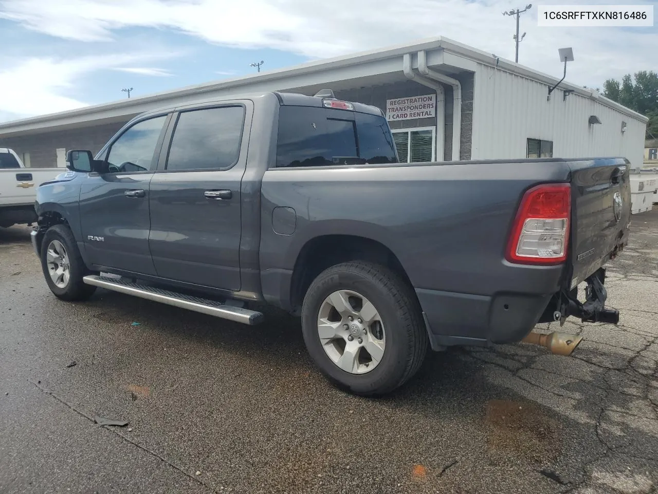 2019 Ram 1500 Big Horn/Lone Star VIN: 1C6SRFFTXKN816486 Lot: 64744014