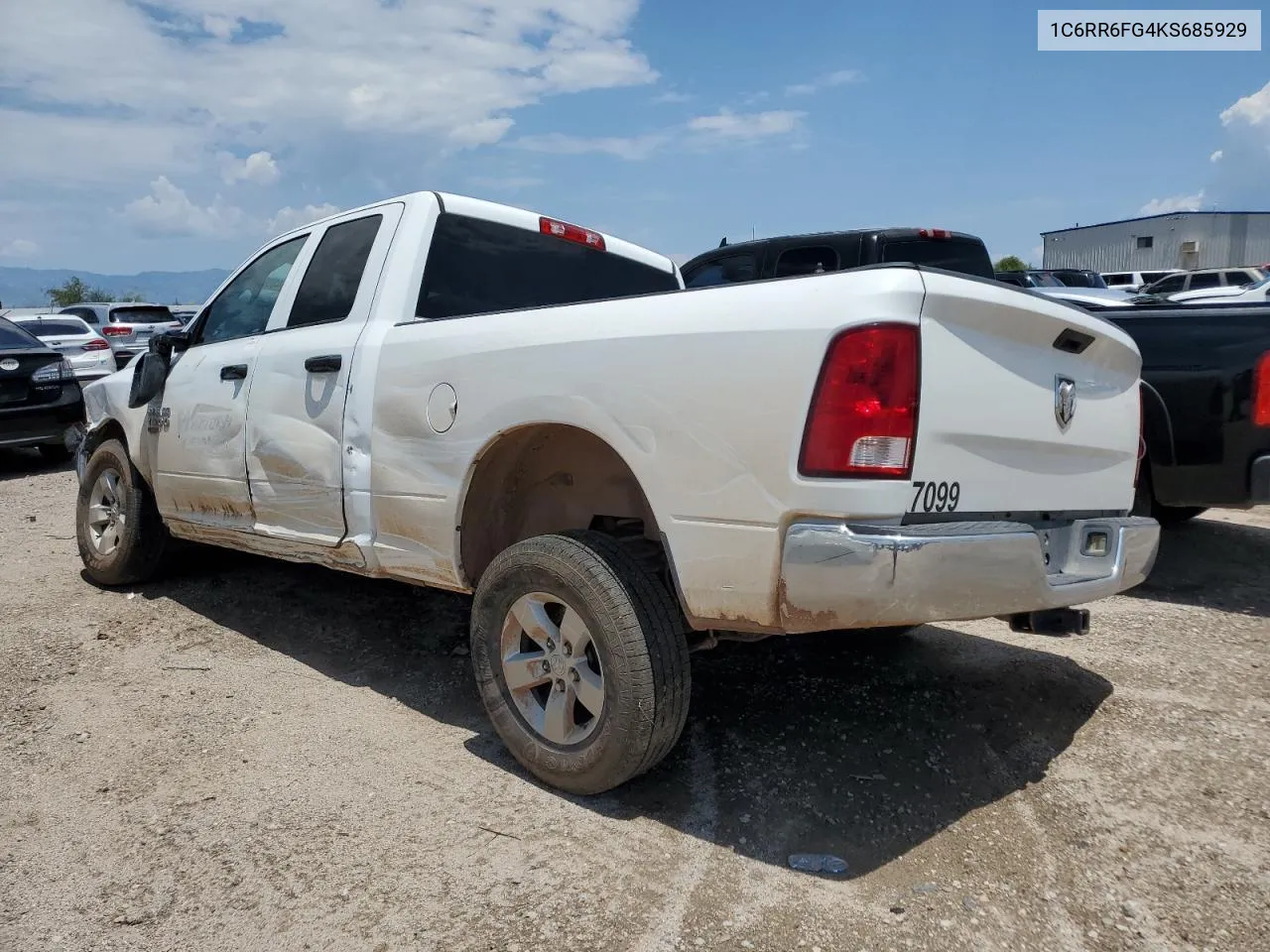 2019 Ram 1500 Classic Tradesman VIN: 1C6RR6FG4KS685929 Lot: 64809884