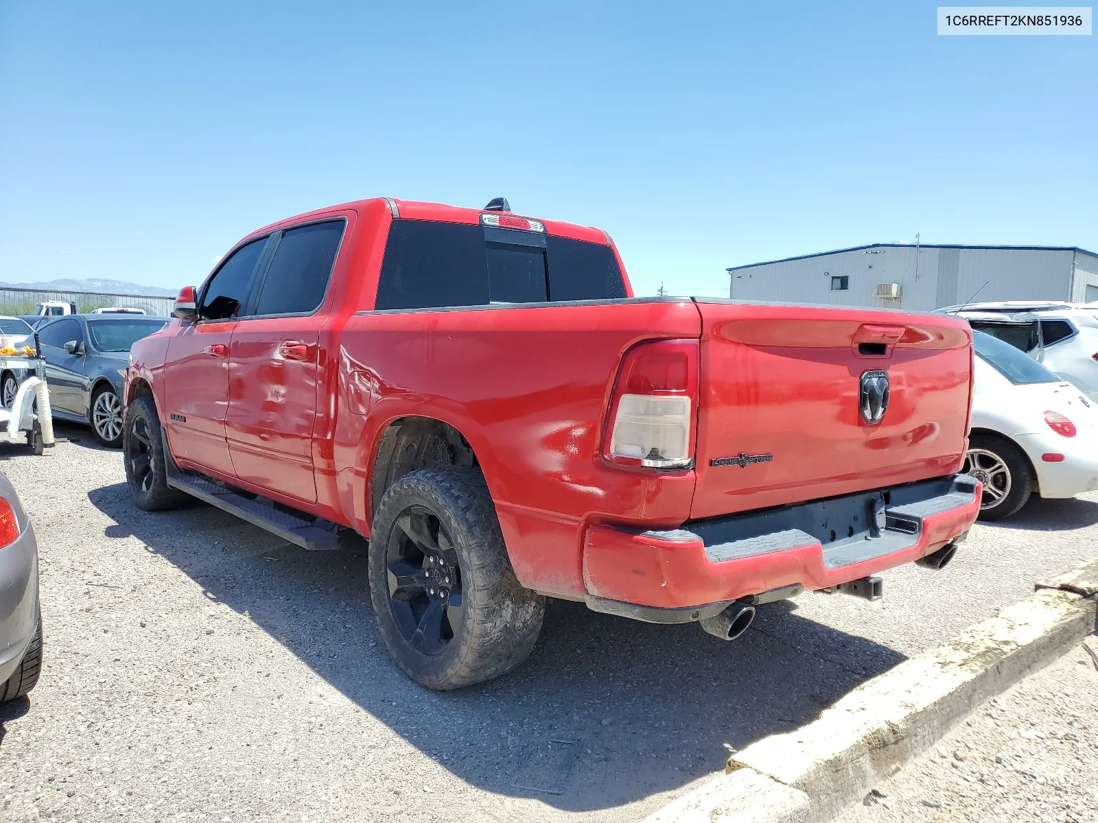 1C6RREFT2KN851936 2019 Ram 1500 Big Horn/Lone Star