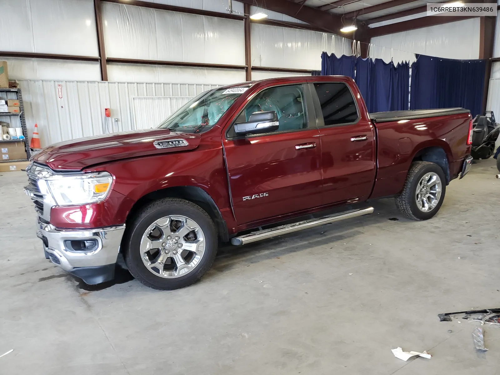 2019 Ram 1500 Big Horn/Lone Star VIN: 1C6RREBT3KN639486 Lot: 64940864