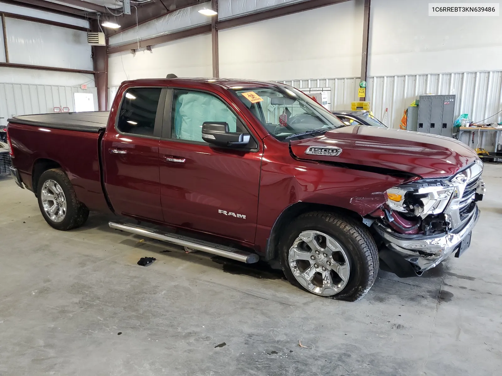 2019 Ram 1500 Big Horn/Lone Star VIN: 1C6RREBT3KN639486 Lot: 64940864