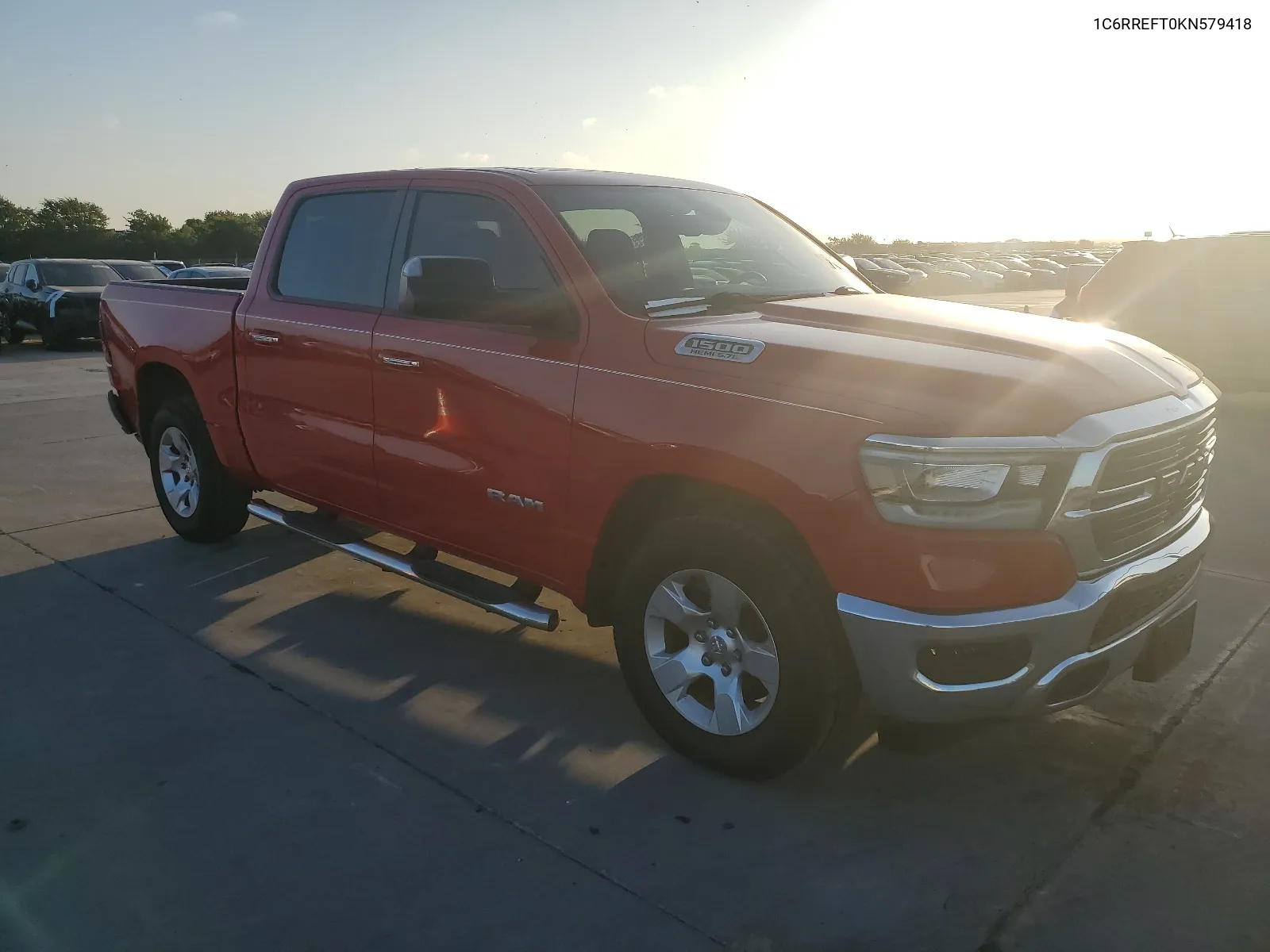 2019 Ram 1500 Big Horn/Lone Star VIN: 1C6RREFT0KN579418 Lot: 65071734