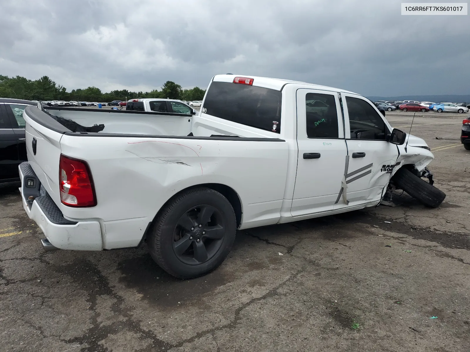 2019 Ram 1500 Classic Tradesman VIN: 1C6RR6FT7KS601017 Lot: 65255944