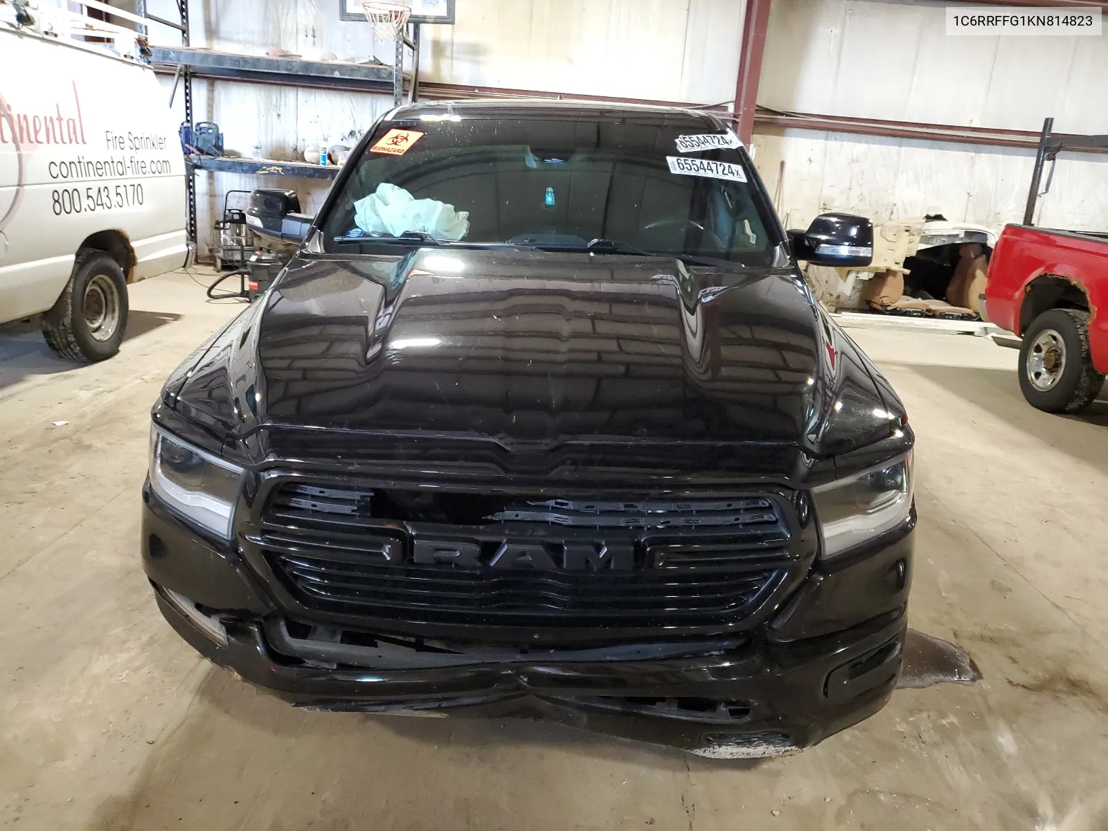 2019 Ram 1500 Big Horn/Lone Star VIN: 1C6RRFFG1KN814823 Lot: 65544724