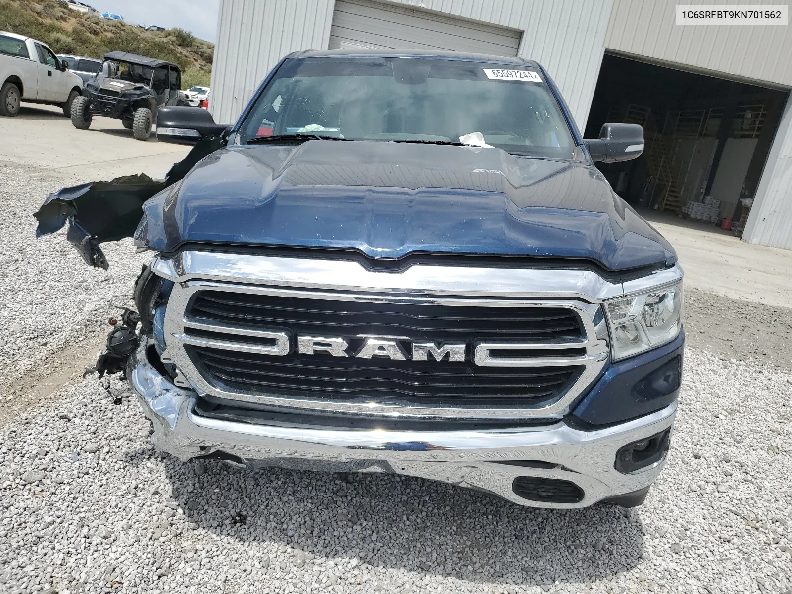 2019 Ram 1500 Big Horn/Lone Star VIN: 1C6SRFBT9KN701562 Lot: 65597244