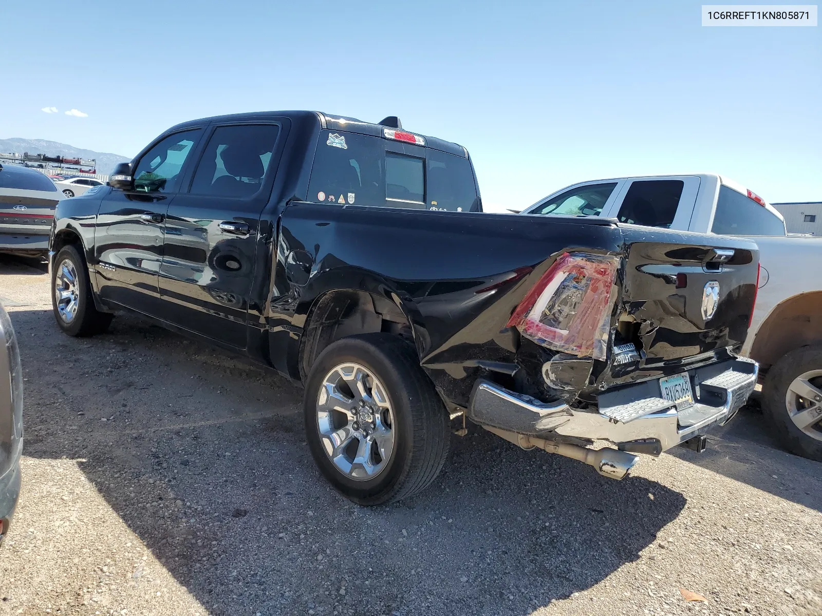 1C6RREFT1KN805871 2019 Ram 1500 Big Horn/Lone Star