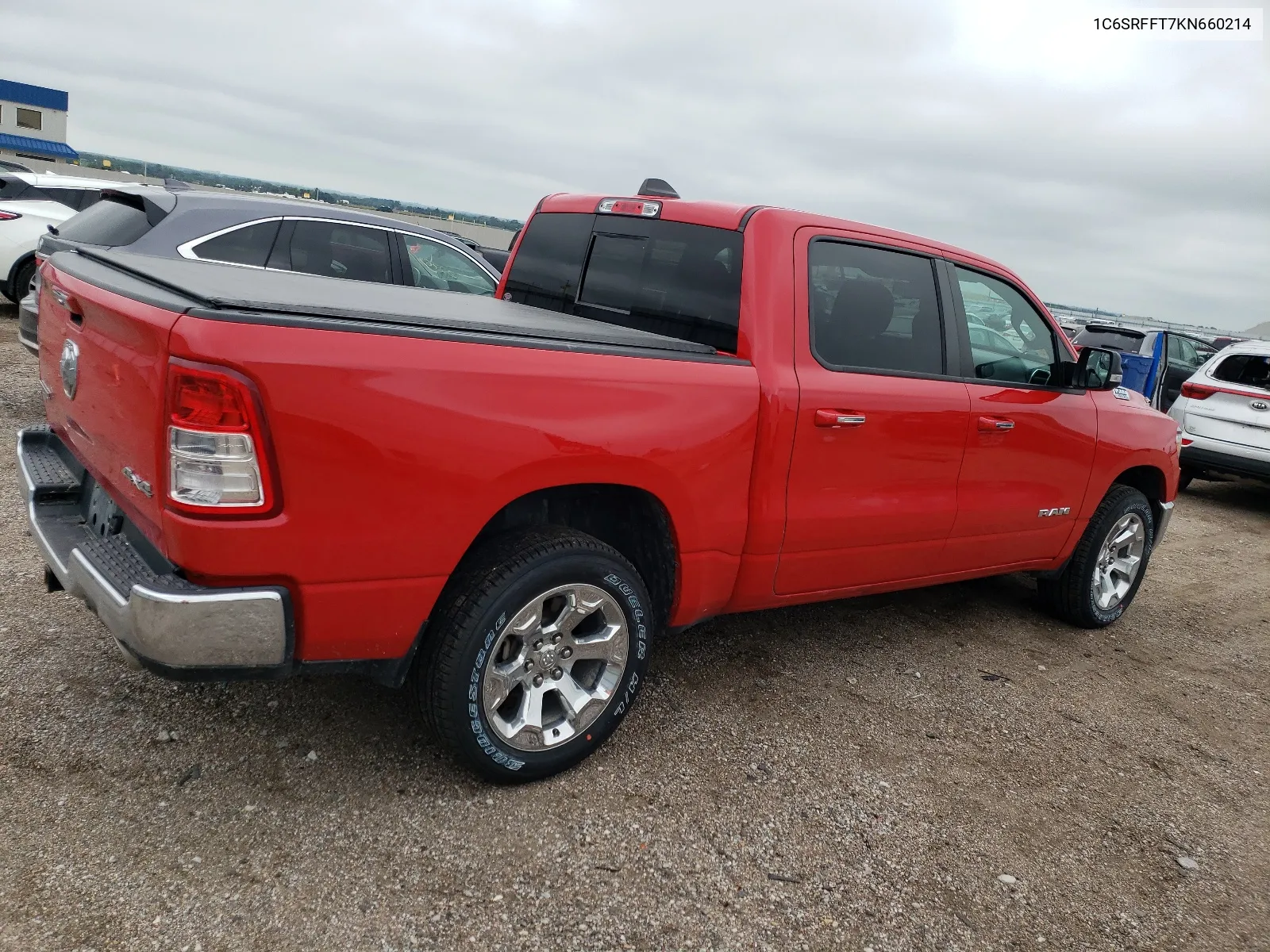 2019 Ram 1500 Big Horn/Lone Star VIN: 1C6SRFFT7KN660214 Lot: 65945854