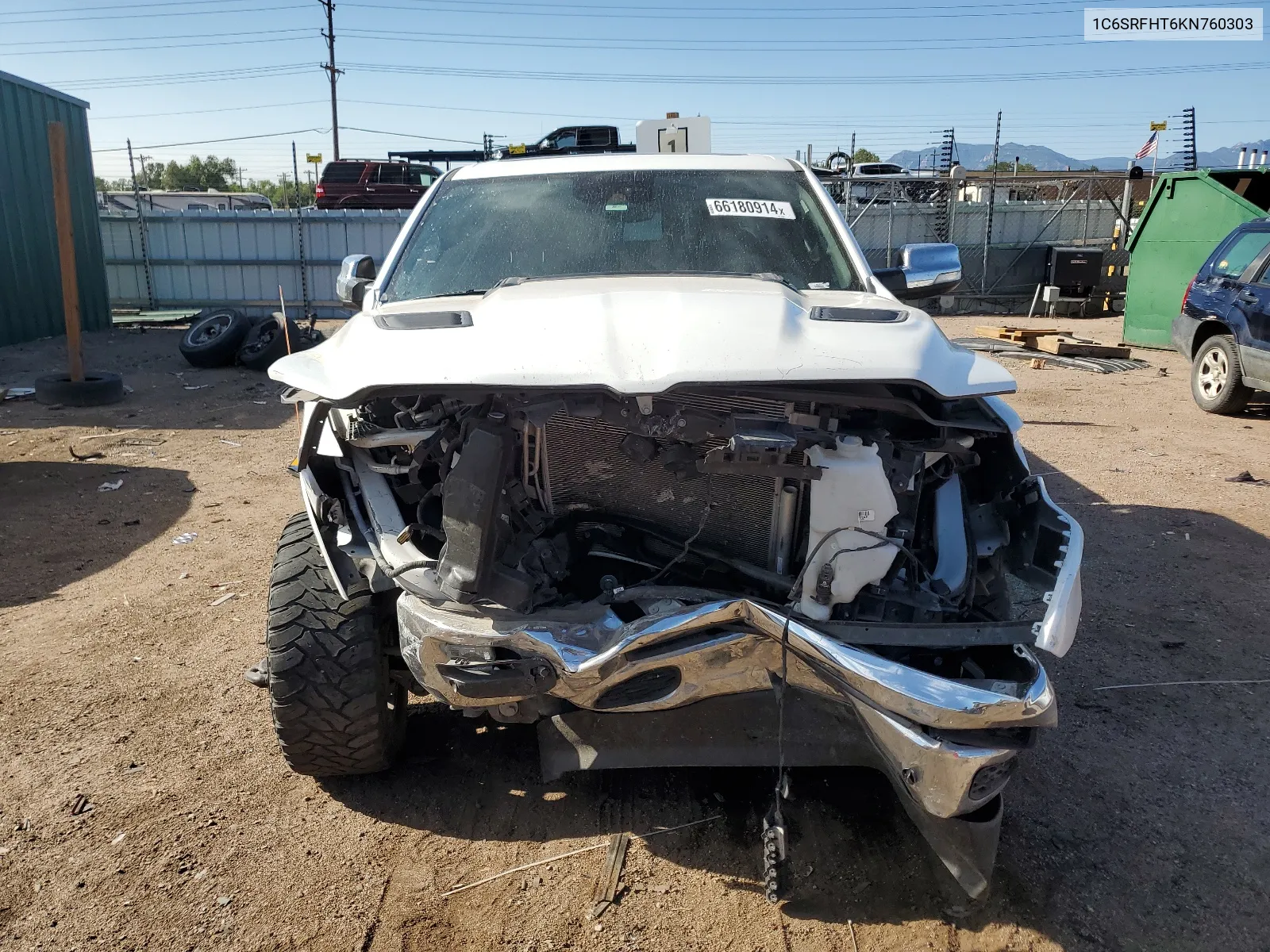 2019 Ram 1500 Limited VIN: 1C6SRFHT6KN760303 Lot: 66180914