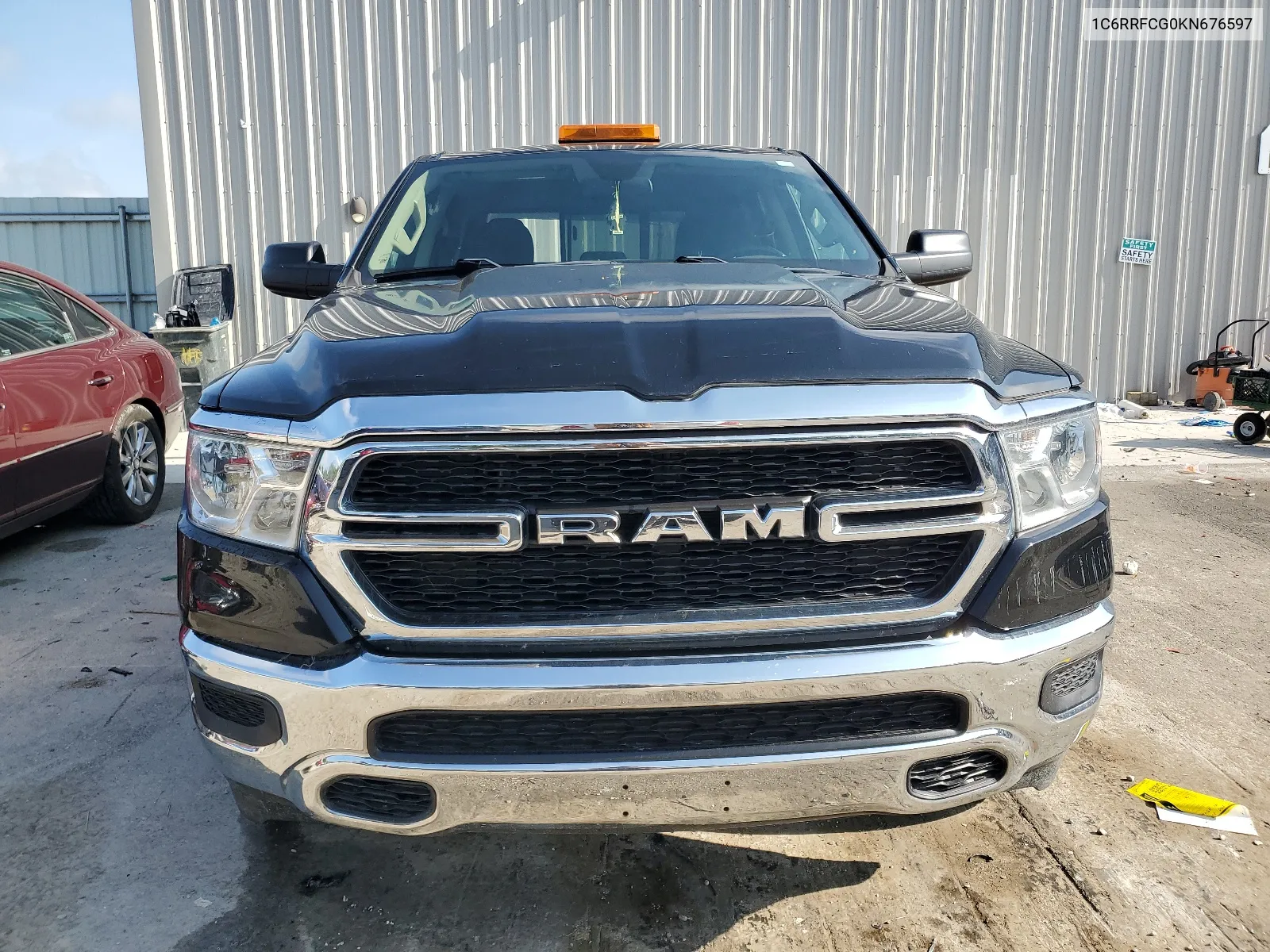 2019 Ram 1500 Tradesman VIN: 1C6RRFCG0KN676597 Lot: 66484864