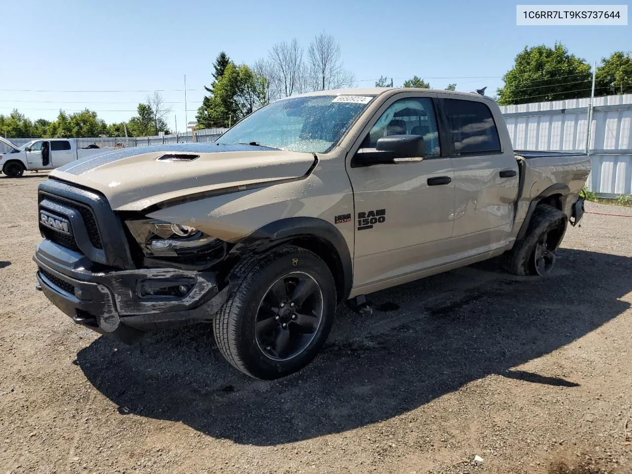 2019 Ram 1500 Classic Slt VIN: 1C6RR7LT9KS737644 Lot: 66509224