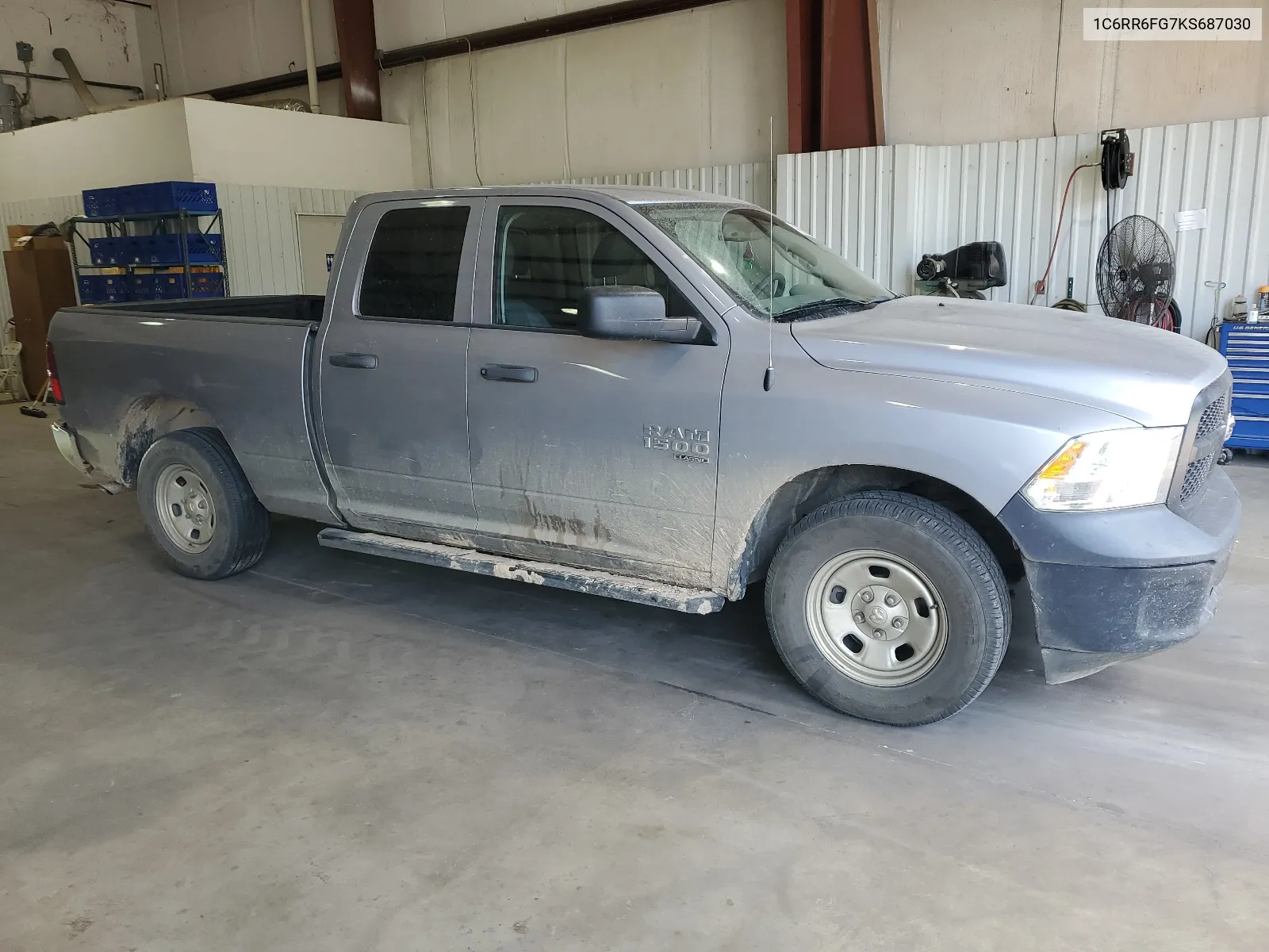 1C6RR6FG7KS687030 2019 Ram 1500 Classic Tradesman