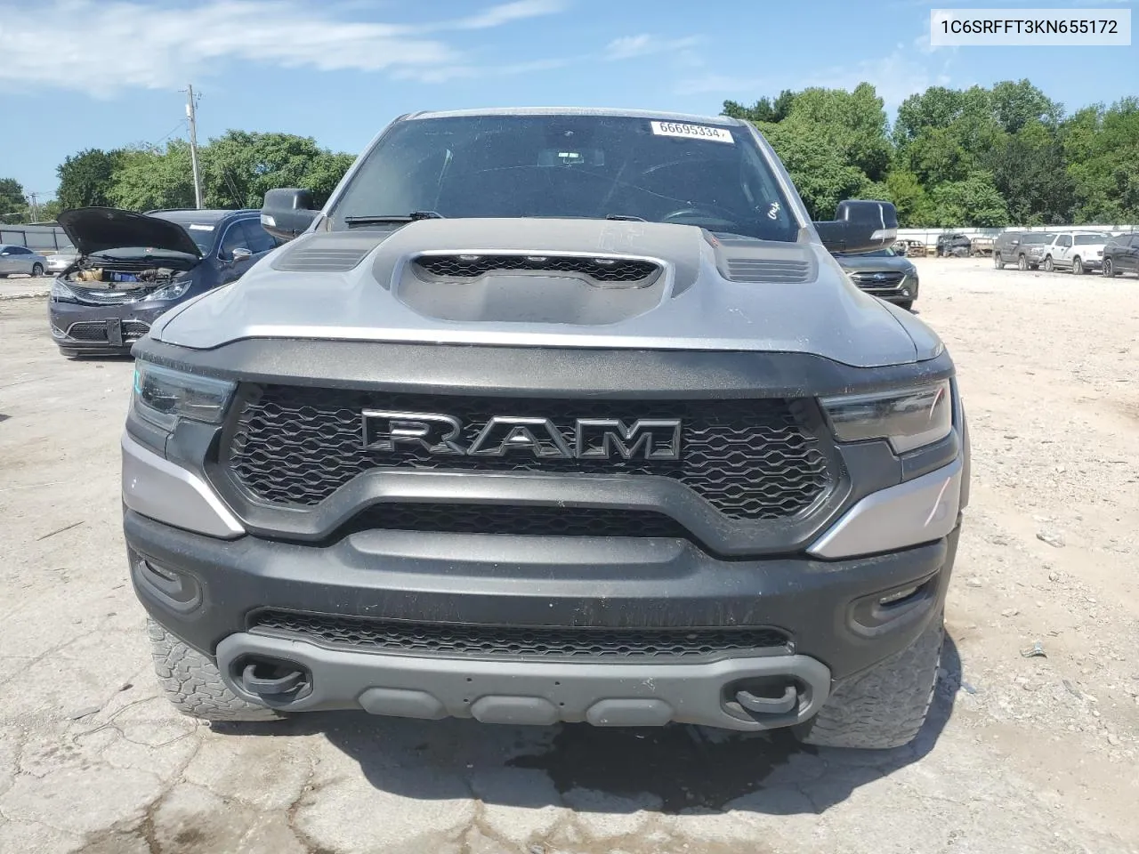 2019 Ram 1500 Big Horn/Lone Star VIN: 1C6SRFFT3KN655172 Lot: 66695334