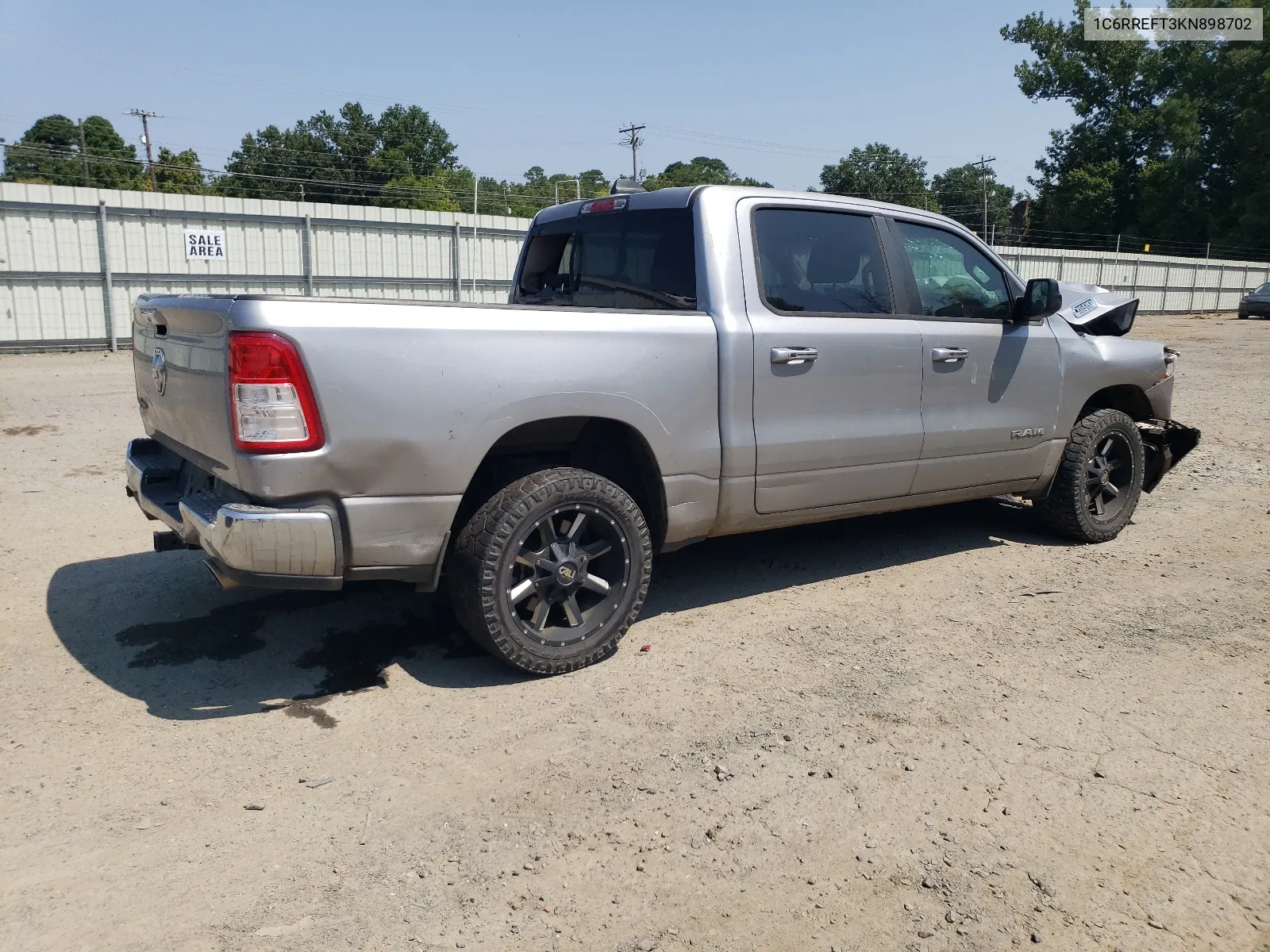 2019 Ram 1500 Big Horn/Lone Star VIN: 1C6RREFT3KN898702 Lot: 66725144