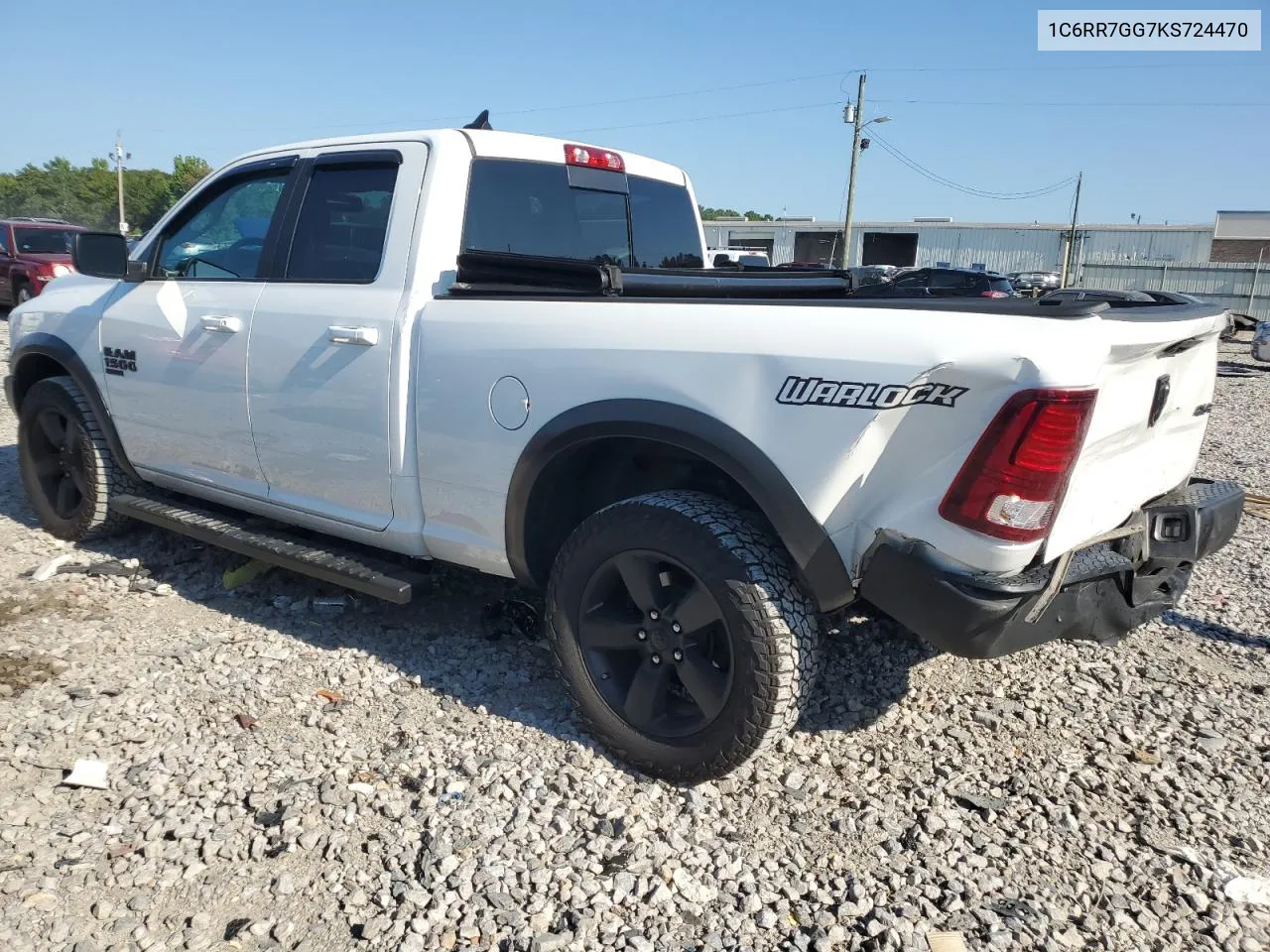 2019 Ram 1500 Classic Slt VIN: 1C6RR7GG7KS724470 Lot: 67125144