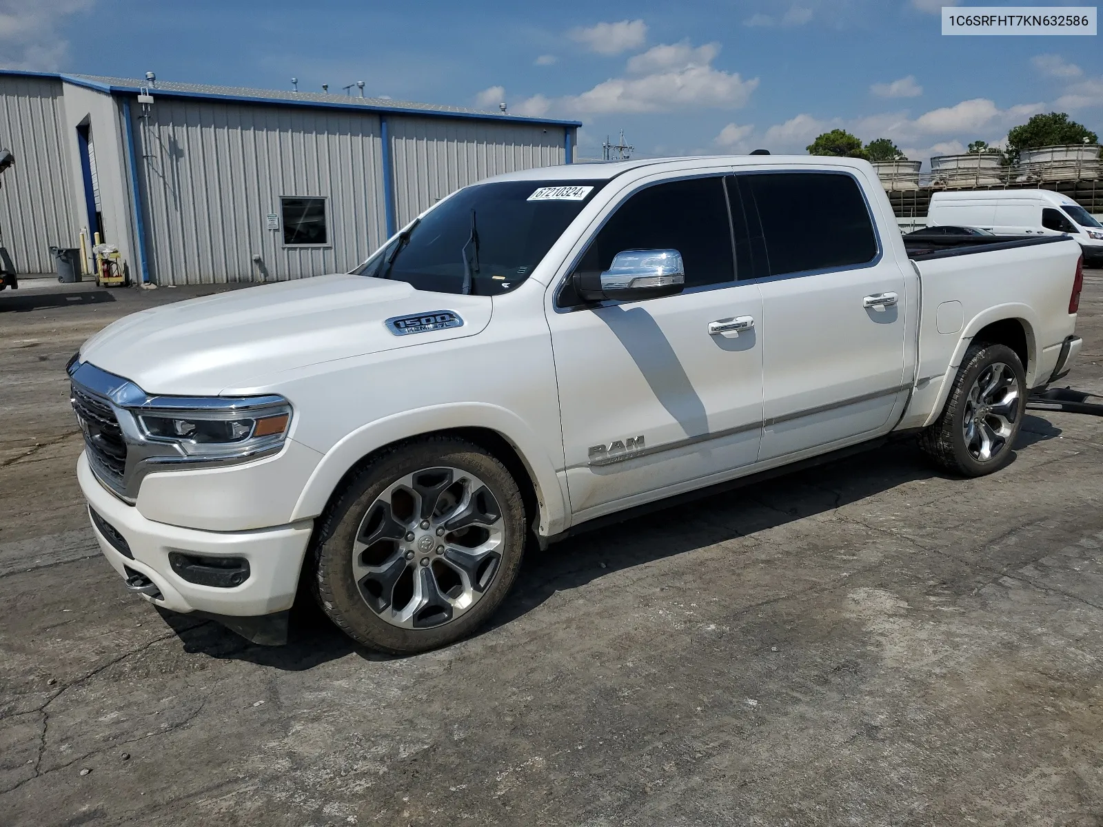 1C6SRFHT7KN632586 2019 Ram 1500 Limited