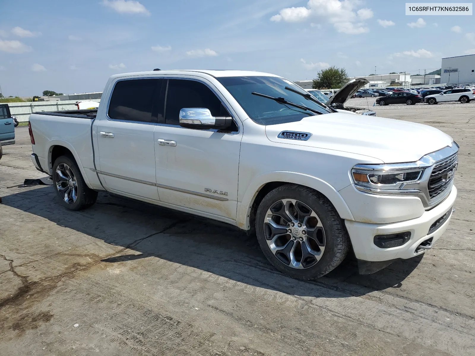 2019 Ram 1500 Limited VIN: 1C6SRFHT7KN632586 Lot: 67210324