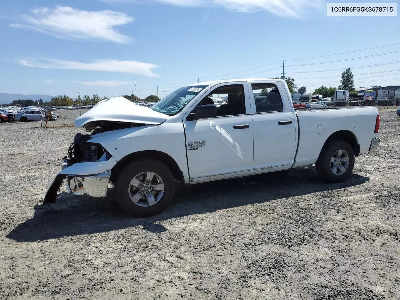 2019 Ram 1500 Classic Tradesman VIN: 1C6RR6FG5KS678715 Lot: 67372674