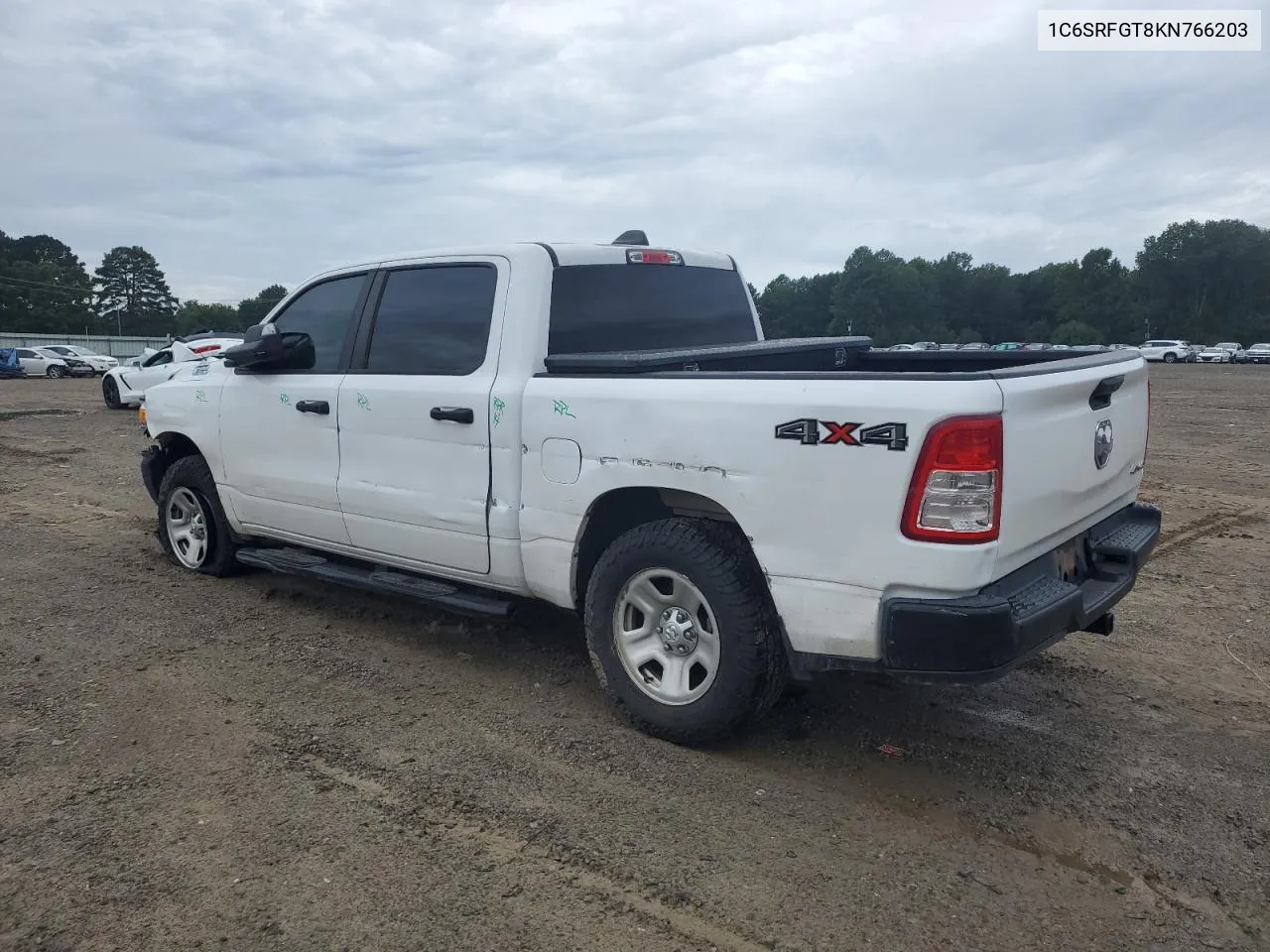 2019 Ram 1500 Tradesman VIN: 1C6SRFGT8KN766203 Lot: 67380384