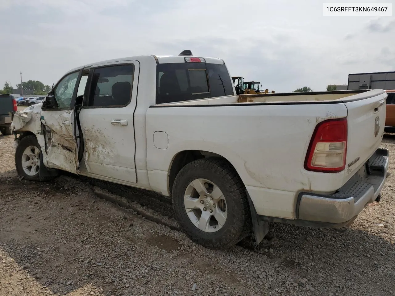 2019 Ram 1500 Big Horn/Lone Star VIN: 1C6SRFFT3KN649467 Lot: 67477214