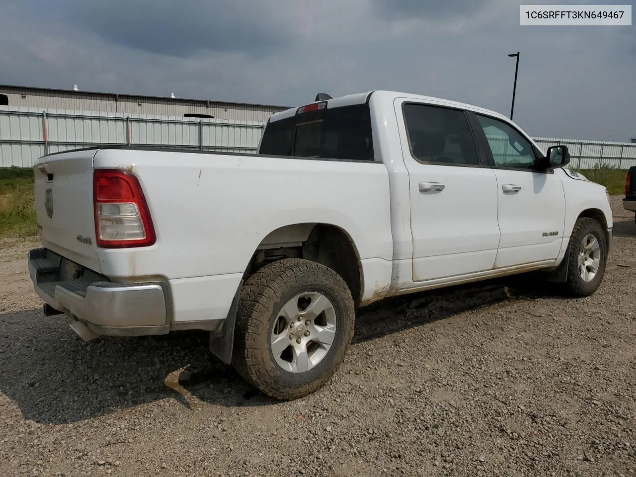 1C6SRFFT3KN649467 2019 Ram 1500 Big Horn/Lone Star