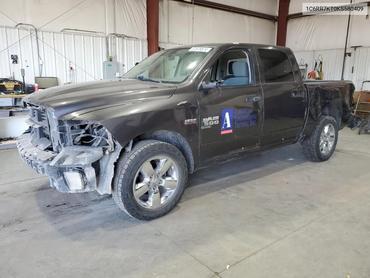 1C6RR7KT0KS580409 2019 Ram 1500 Classic Tradesman