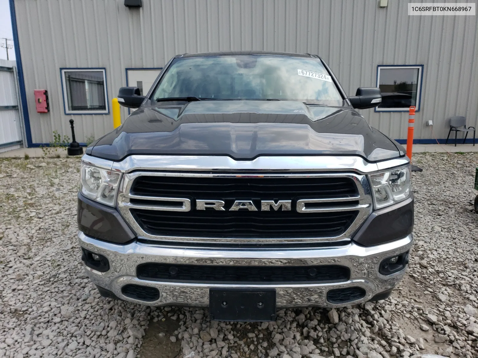 2019 Ram 1500 Big Horn/Lone Star VIN: 1C6SRFBT0KN668967 Lot: 67727324