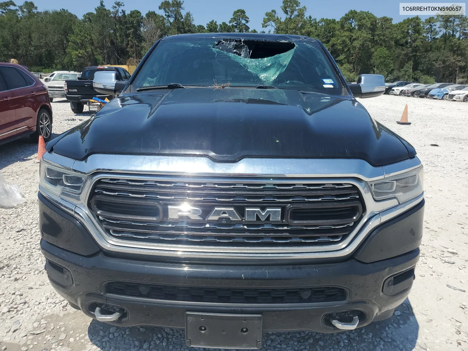 2019 Ram 1500 Limited VIN: 1C6RREHT0KN590657 Lot: 67741804