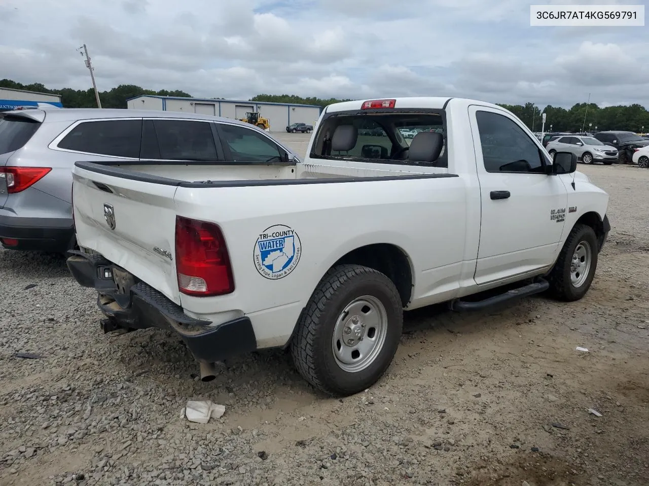 2019 Ram 1500 Classic Tradesman VIN: 3C6JR7AT4KG569791 Lot: 67752154