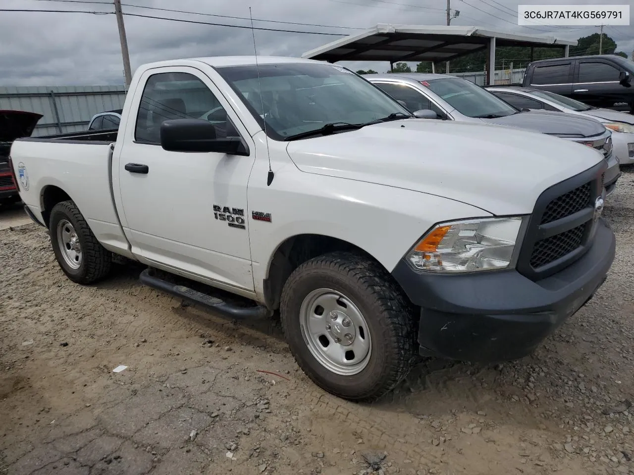 2019 Ram 1500 Classic Tradesman VIN: 3C6JR7AT4KG569791 Lot: 67752154