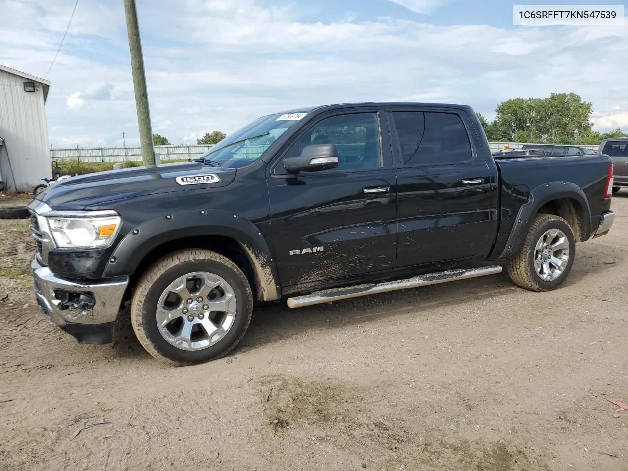 2019 Ram 1500 Big Horn/Lone Star VIN: 1C6SRFFT7KN547539 Lot: 67849764